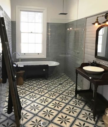 farmhouse bathroom tiles Sydney